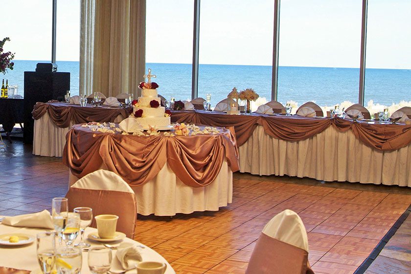 Grand Vista Ballroom At Beach Side Resort Wedding And Reception