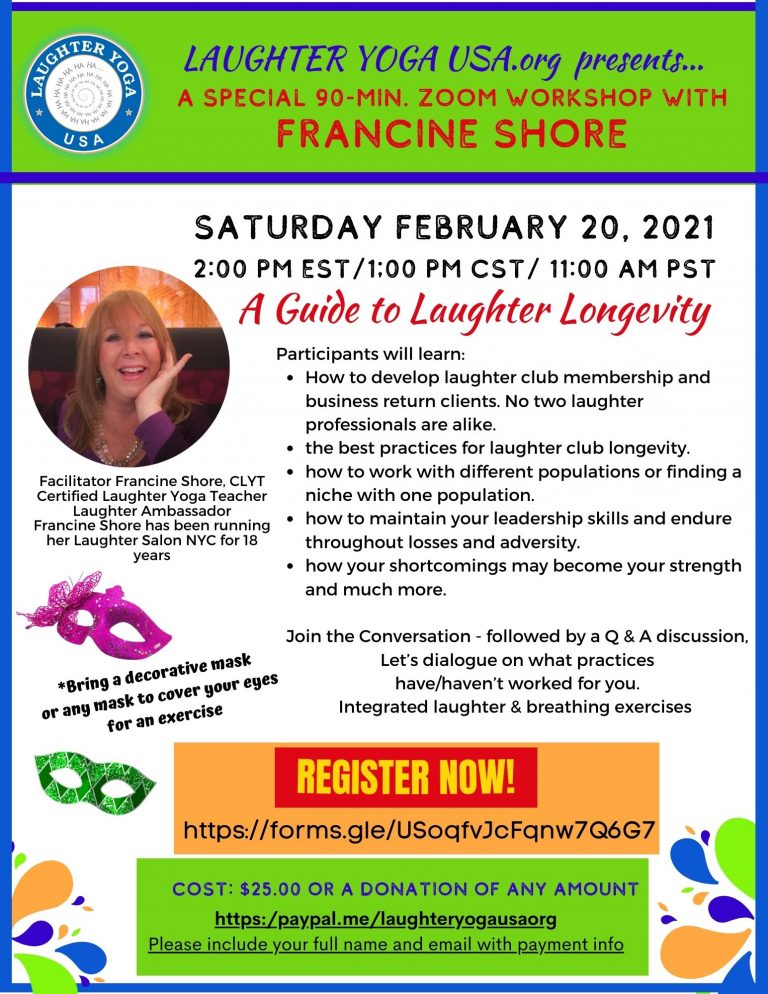 2021 Francine Shore- Workshop Promo